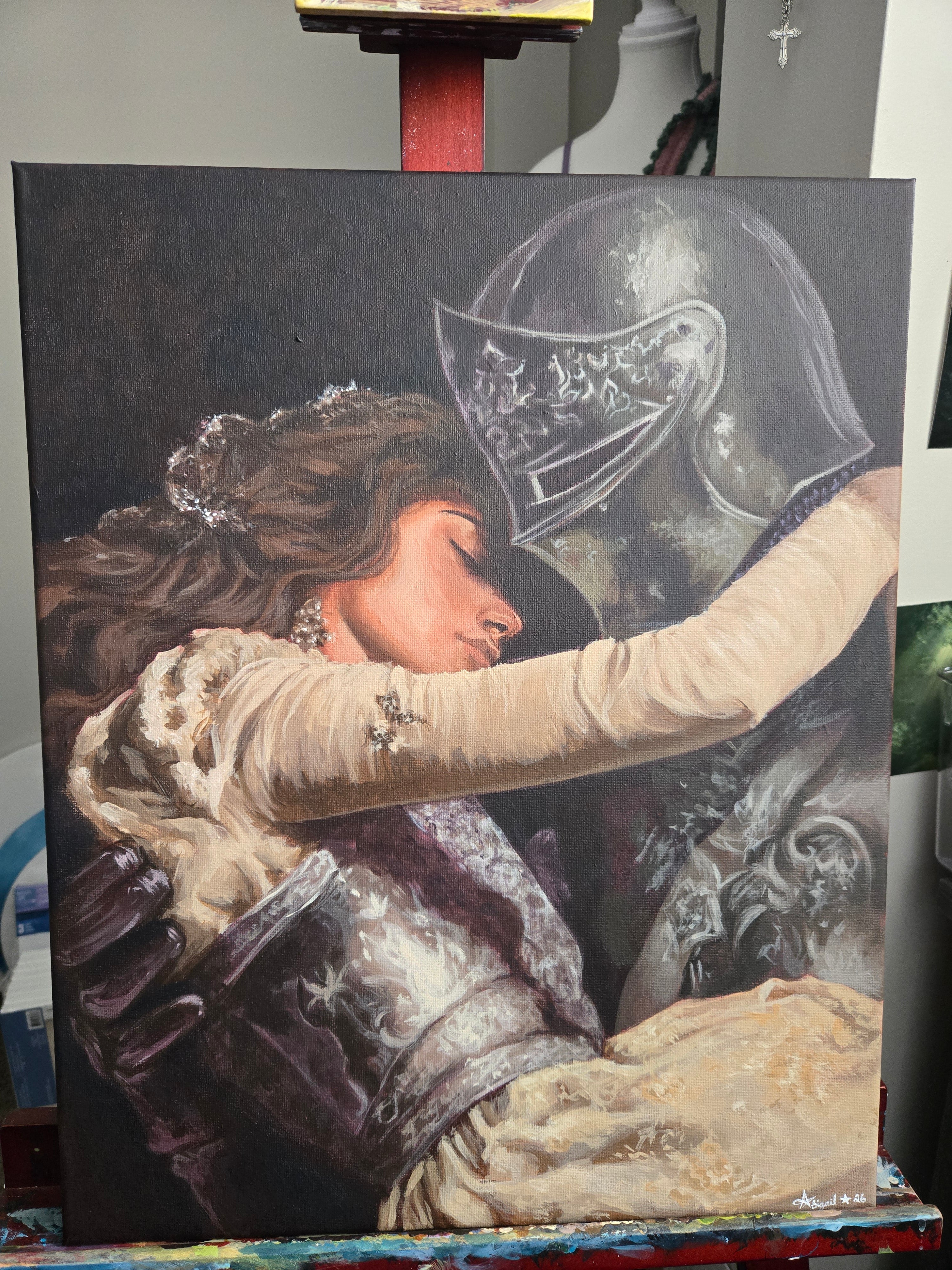 With Heart and Desires ~ Painting
