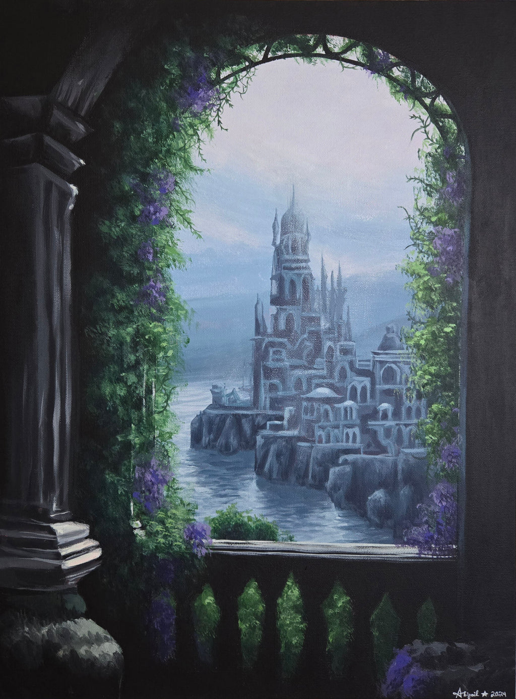 Beyond the Distance ~ Painting