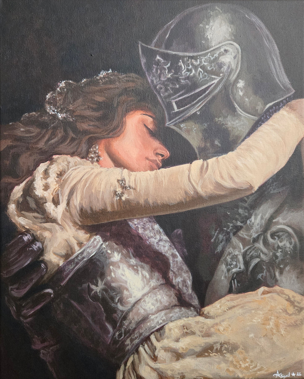 With Heart and Desires ~ Painting