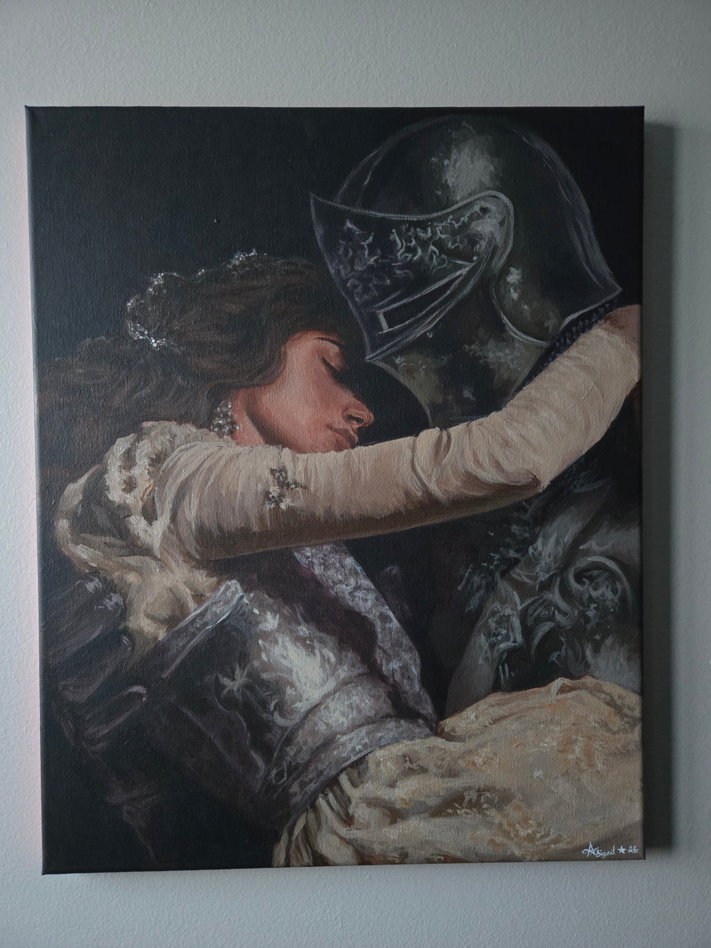 With Heart and Desires ~ Painting
