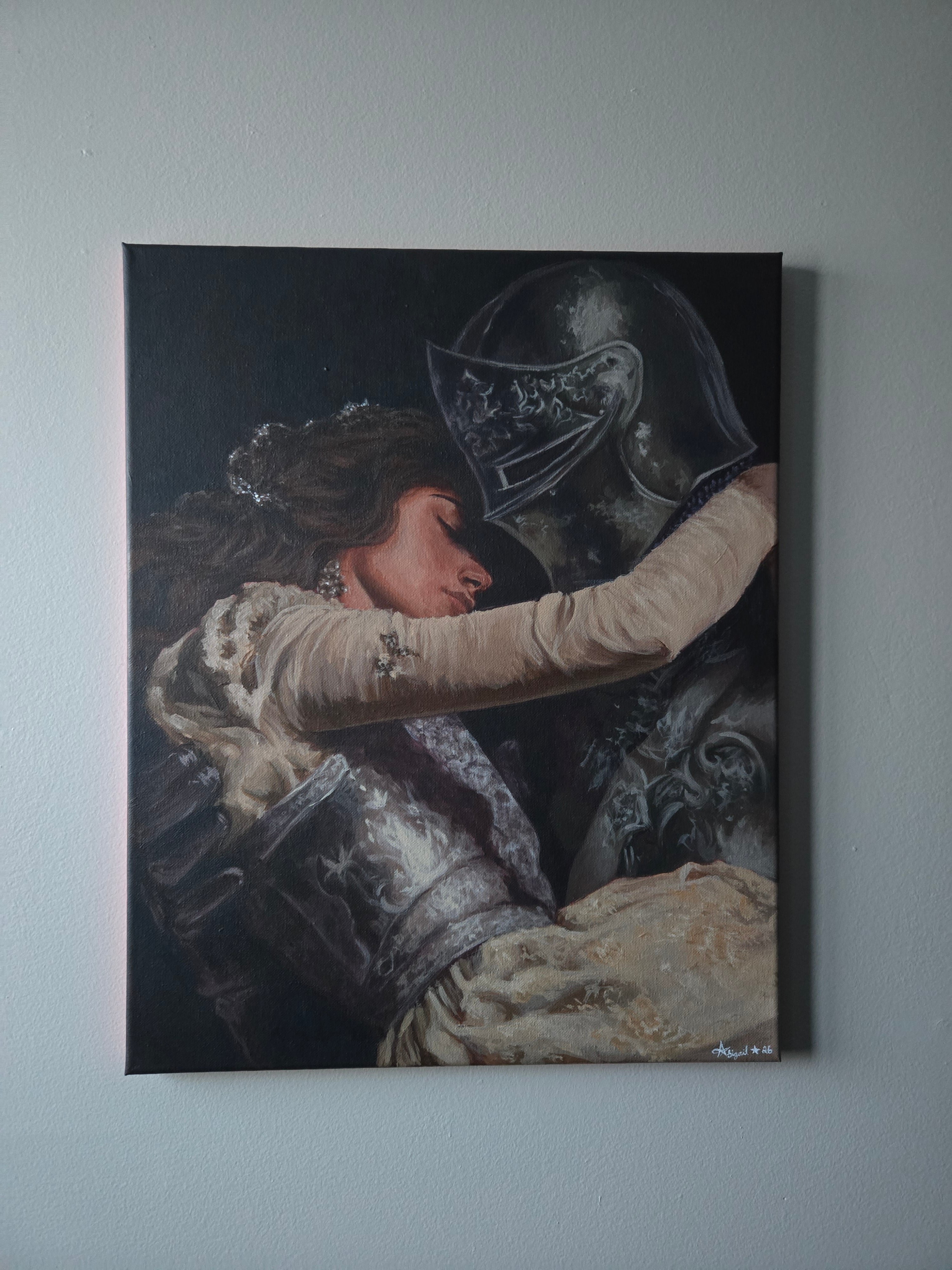 With Heart and Desires ~ Painting
