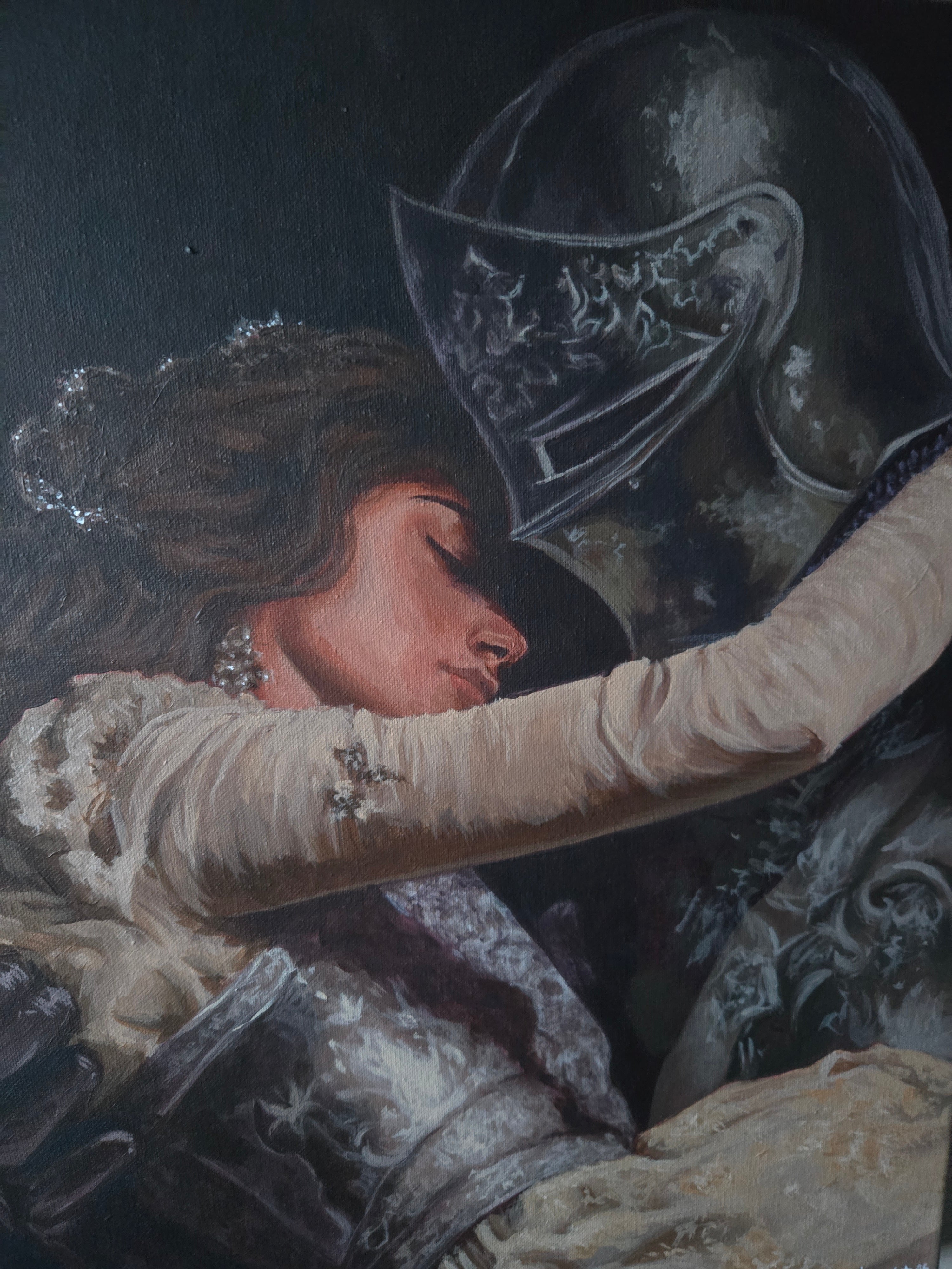 With Heart and Desires ~ Painting