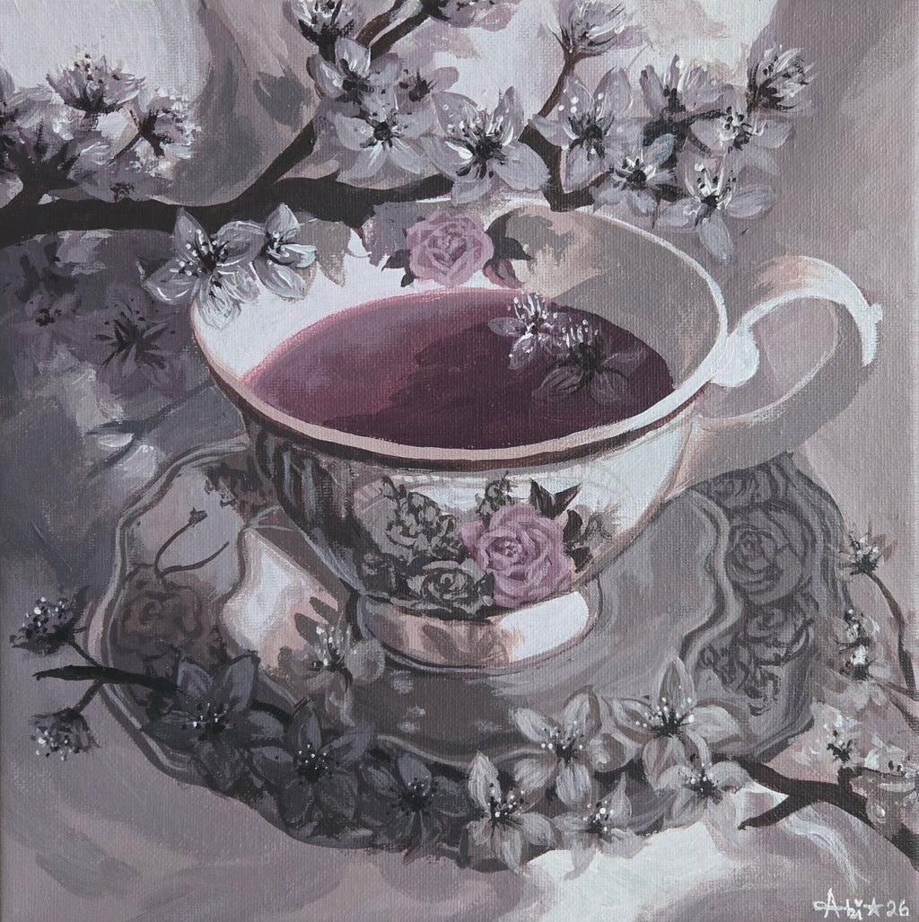 Rose Water & Honey ~ Painting