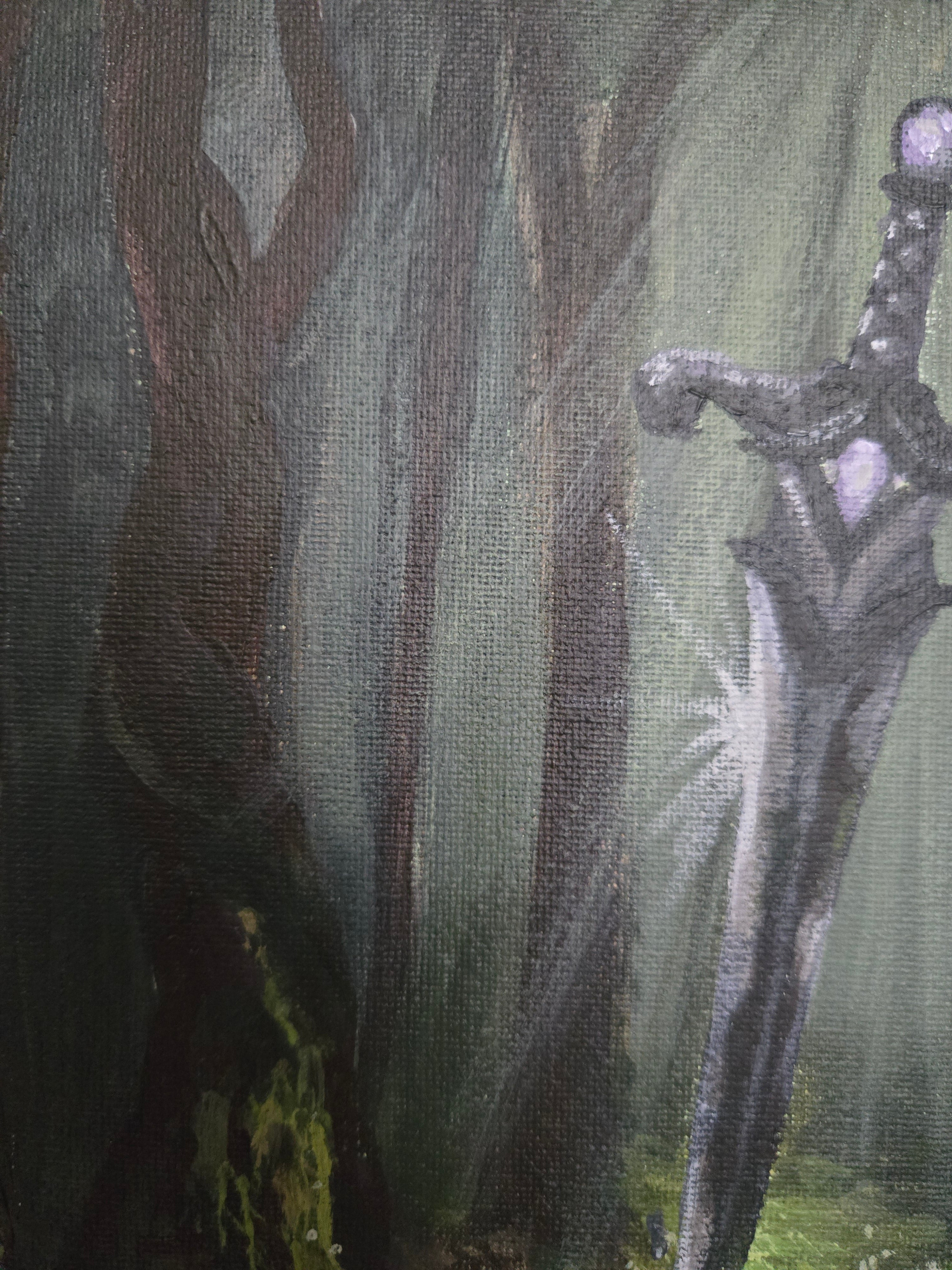 What Remains ~ Original Painting