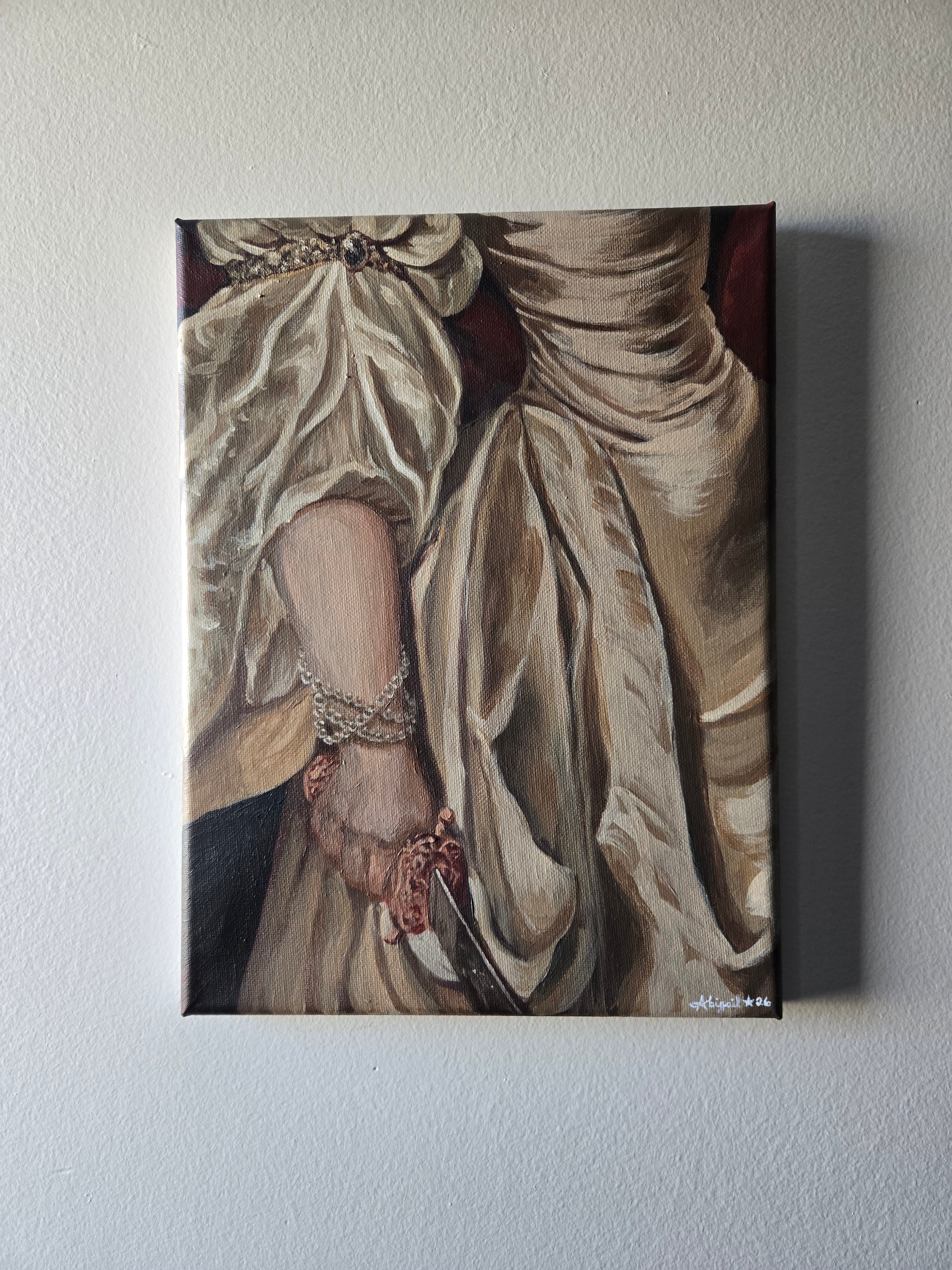 The Lady ~ Painting