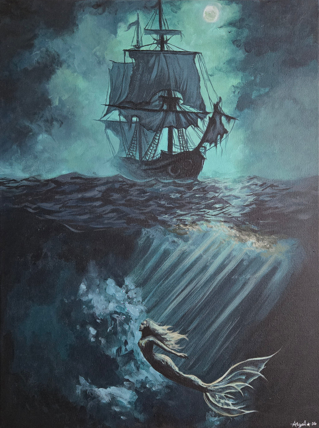 The Ocean Sings ~ Original Painting