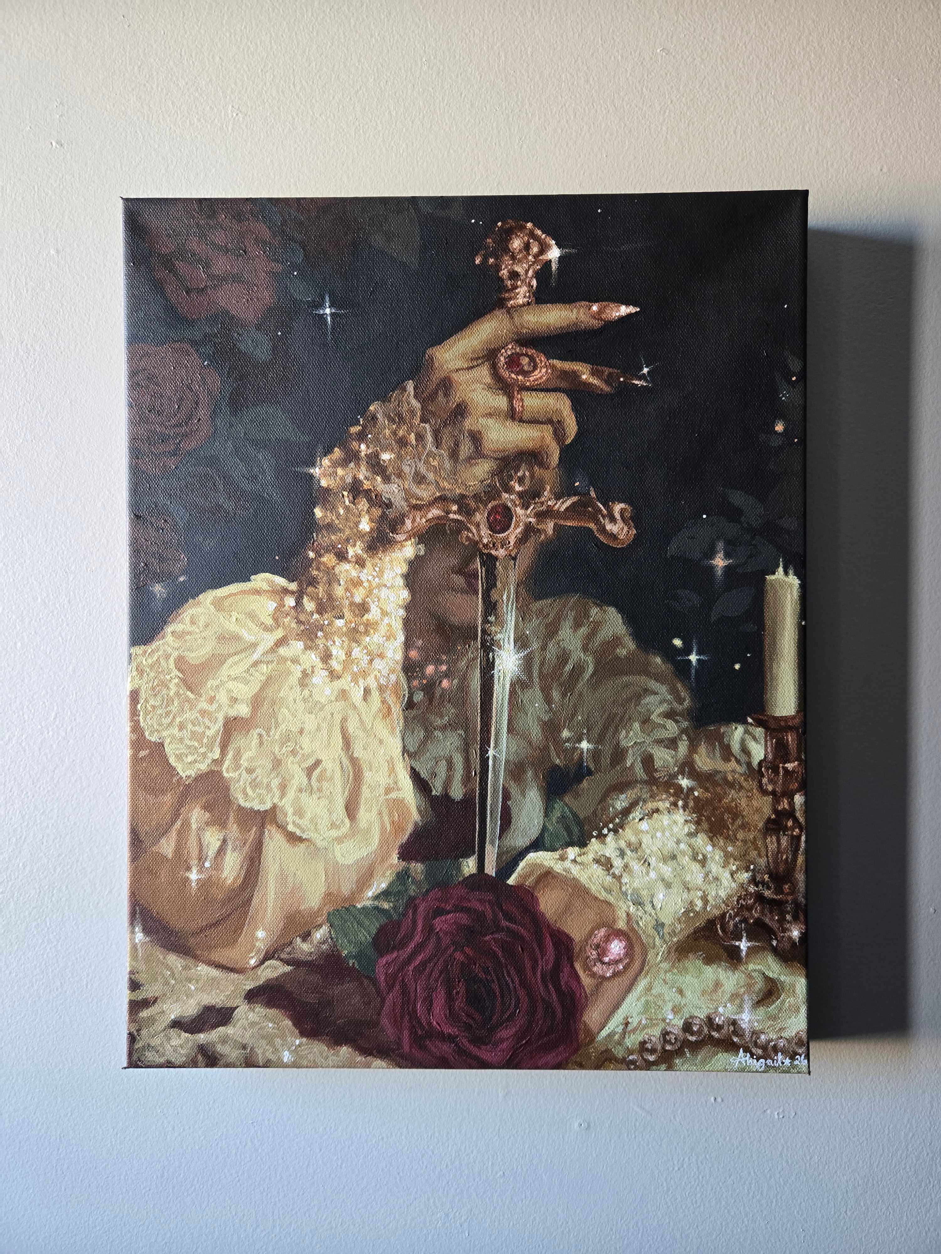 Where the Dagger Lays ~ Painting