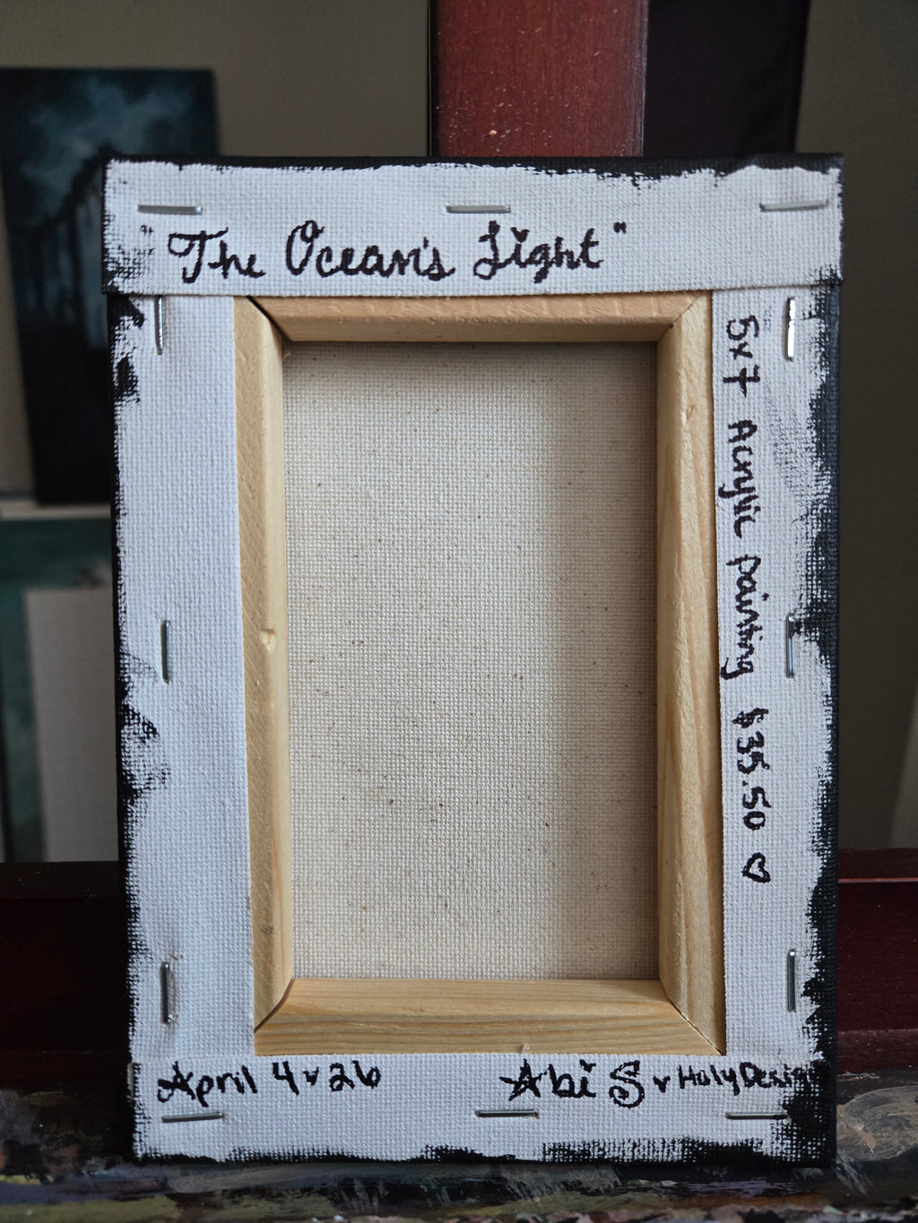 The Oceans Light ~ Painting