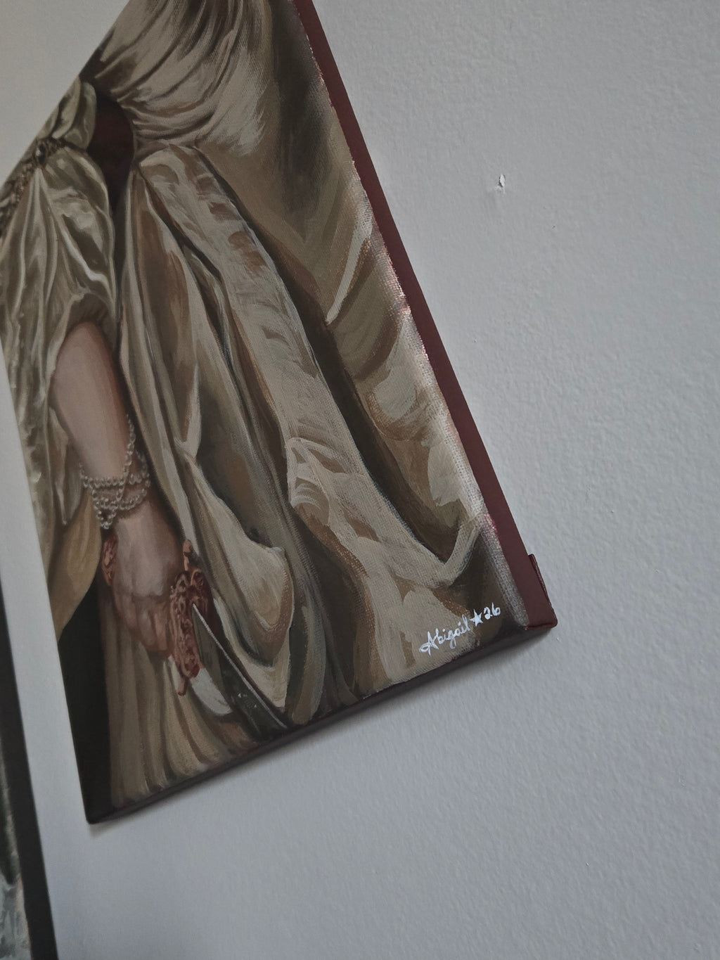 The Lady ~ Painting