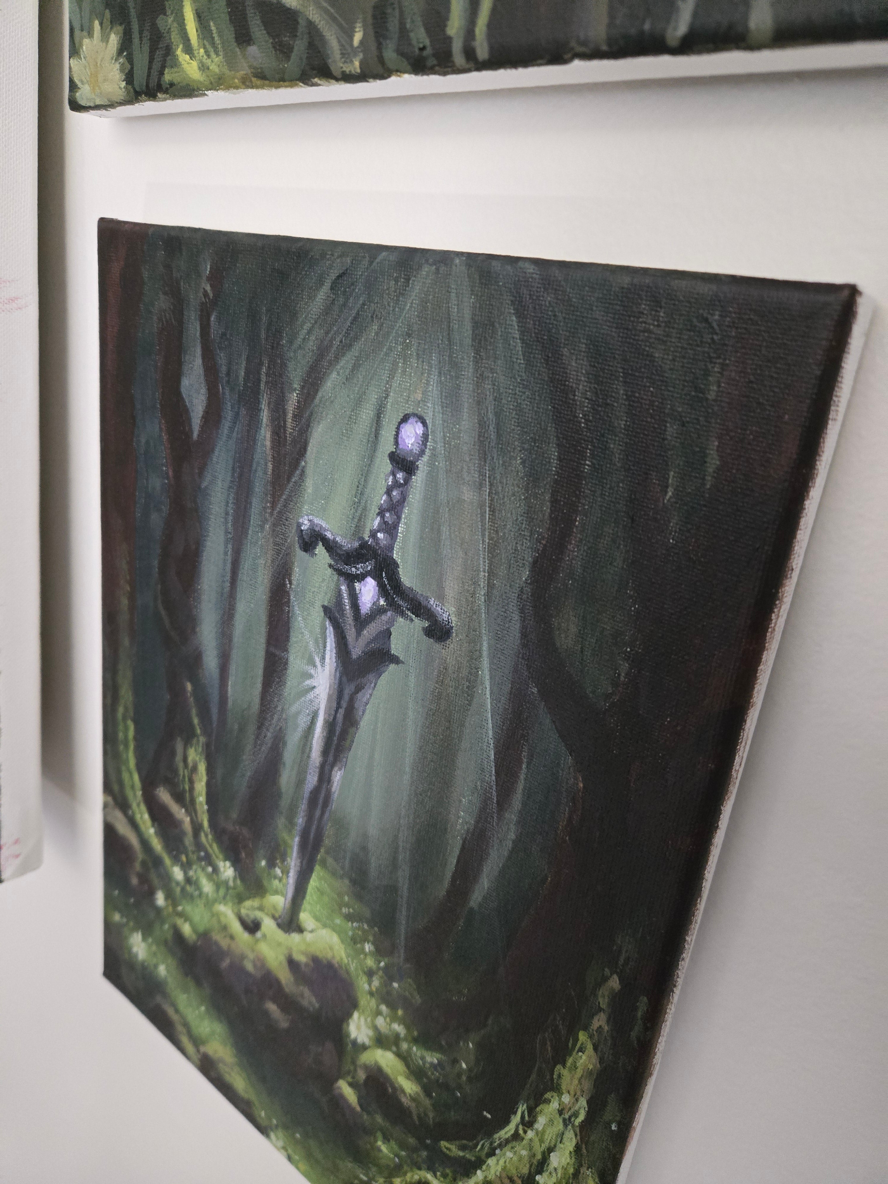 What Remains ~ Original Painting