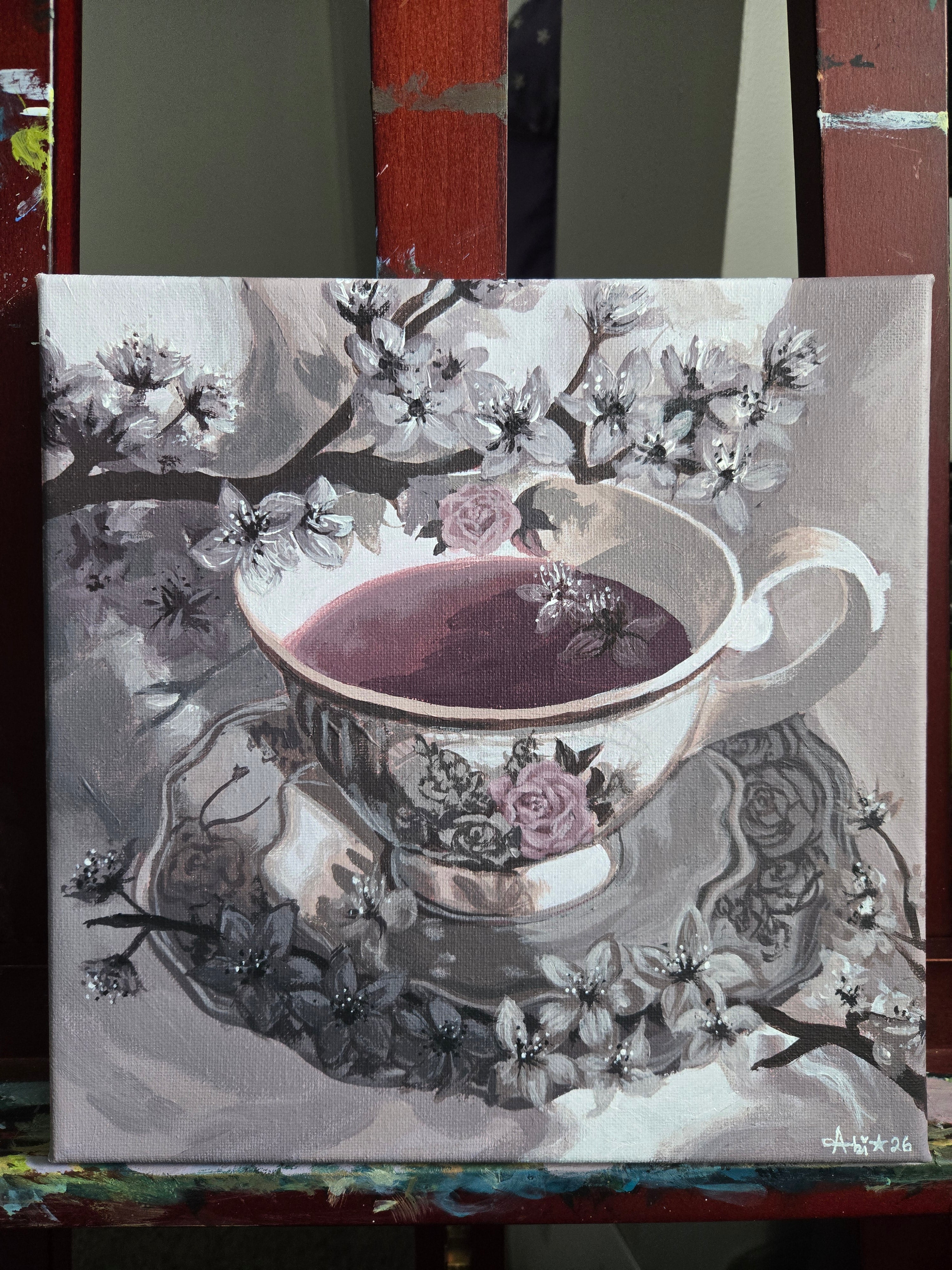 Rose Water & Honey ~ Painting