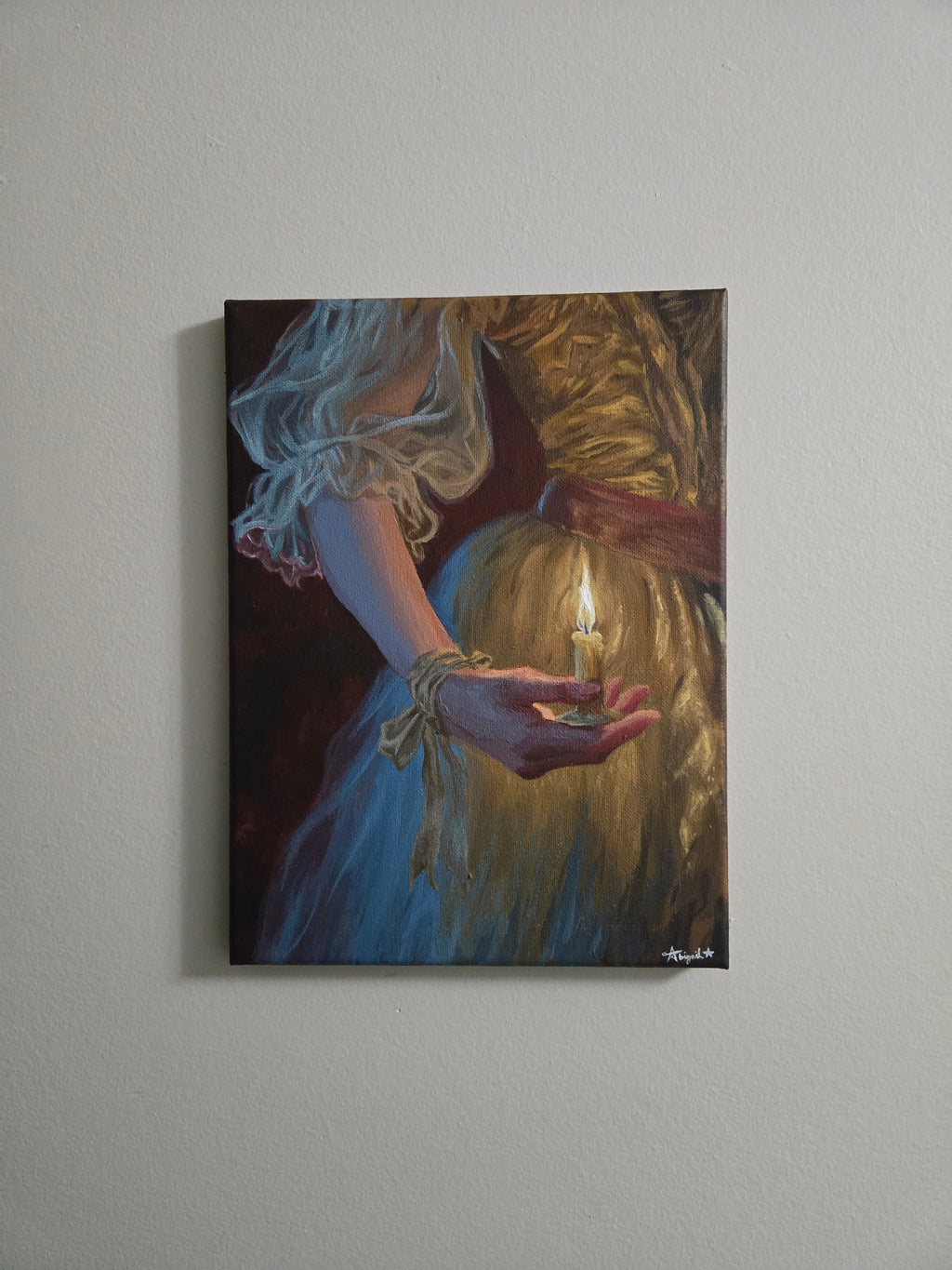 A Light through the Darkness ~ Painting