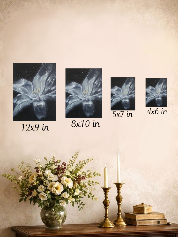 Tears of the Lily ~ Prints