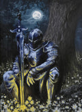 The Midnight Meadow of Dreams ~ Original Painting