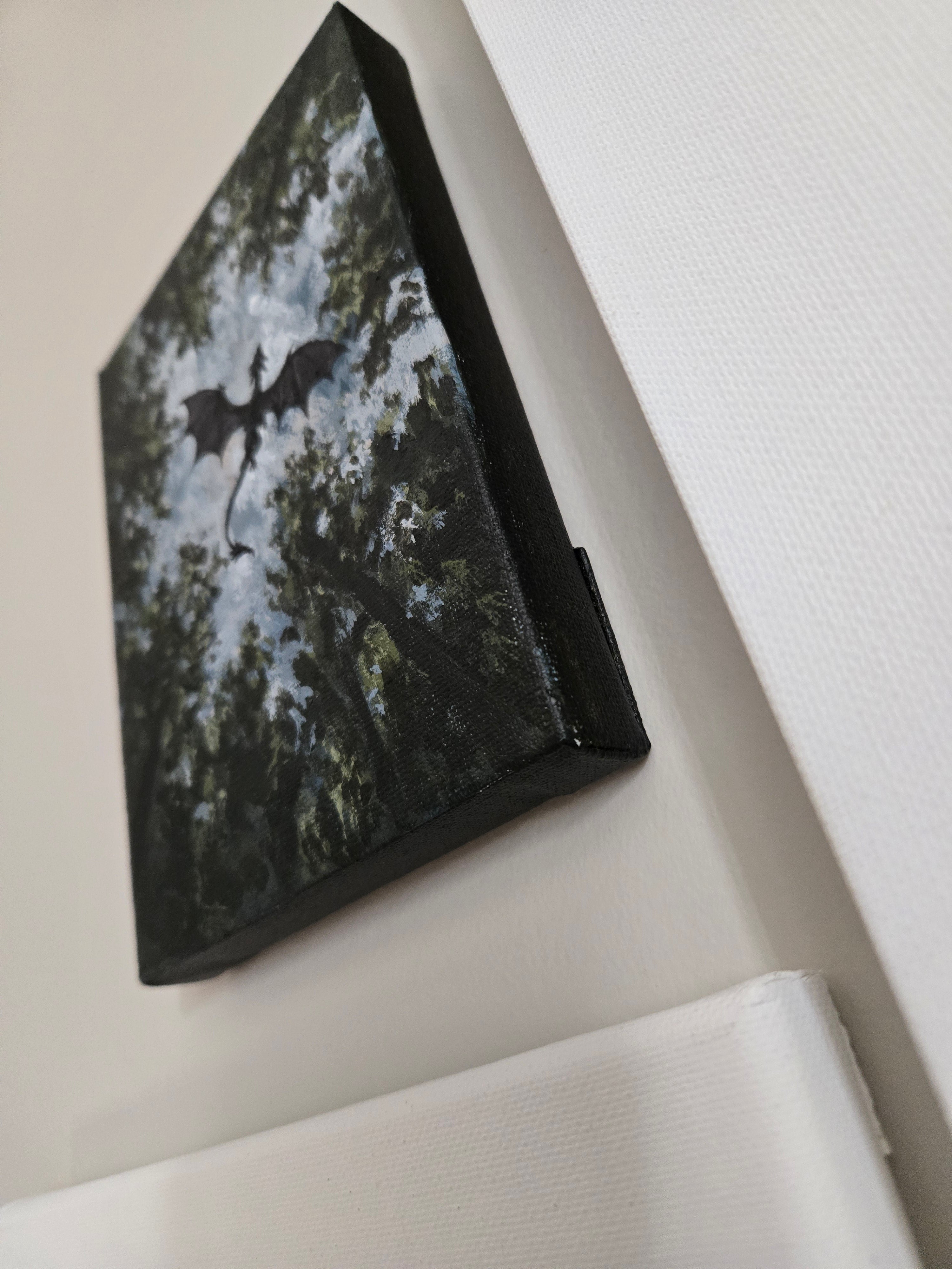 What Flies Above ~ Original Painting
