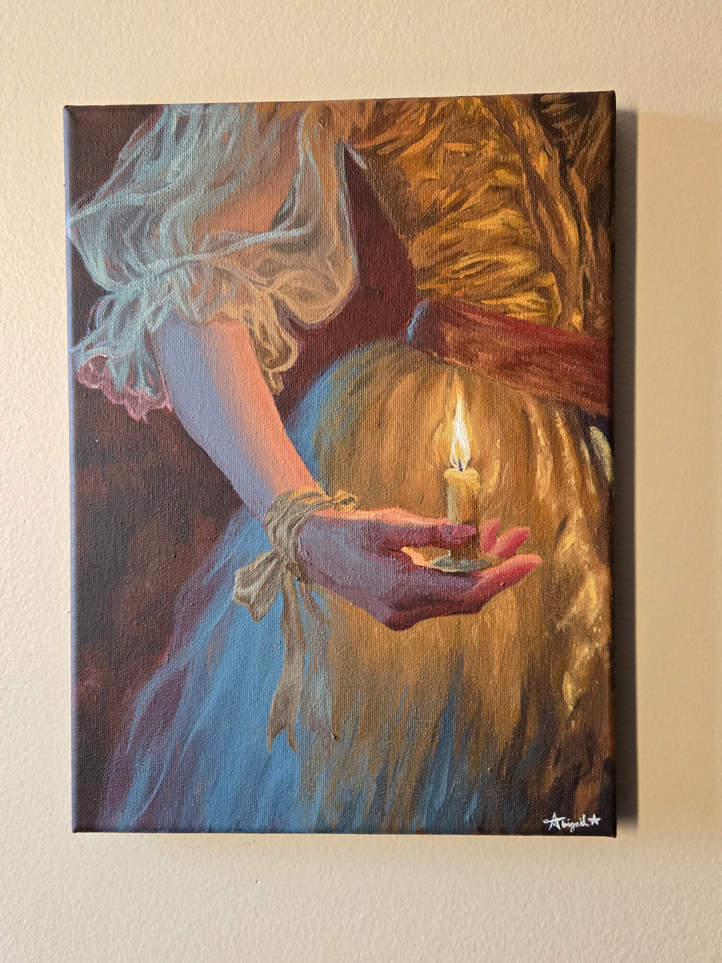 A Light through the Darkness ~ Painting