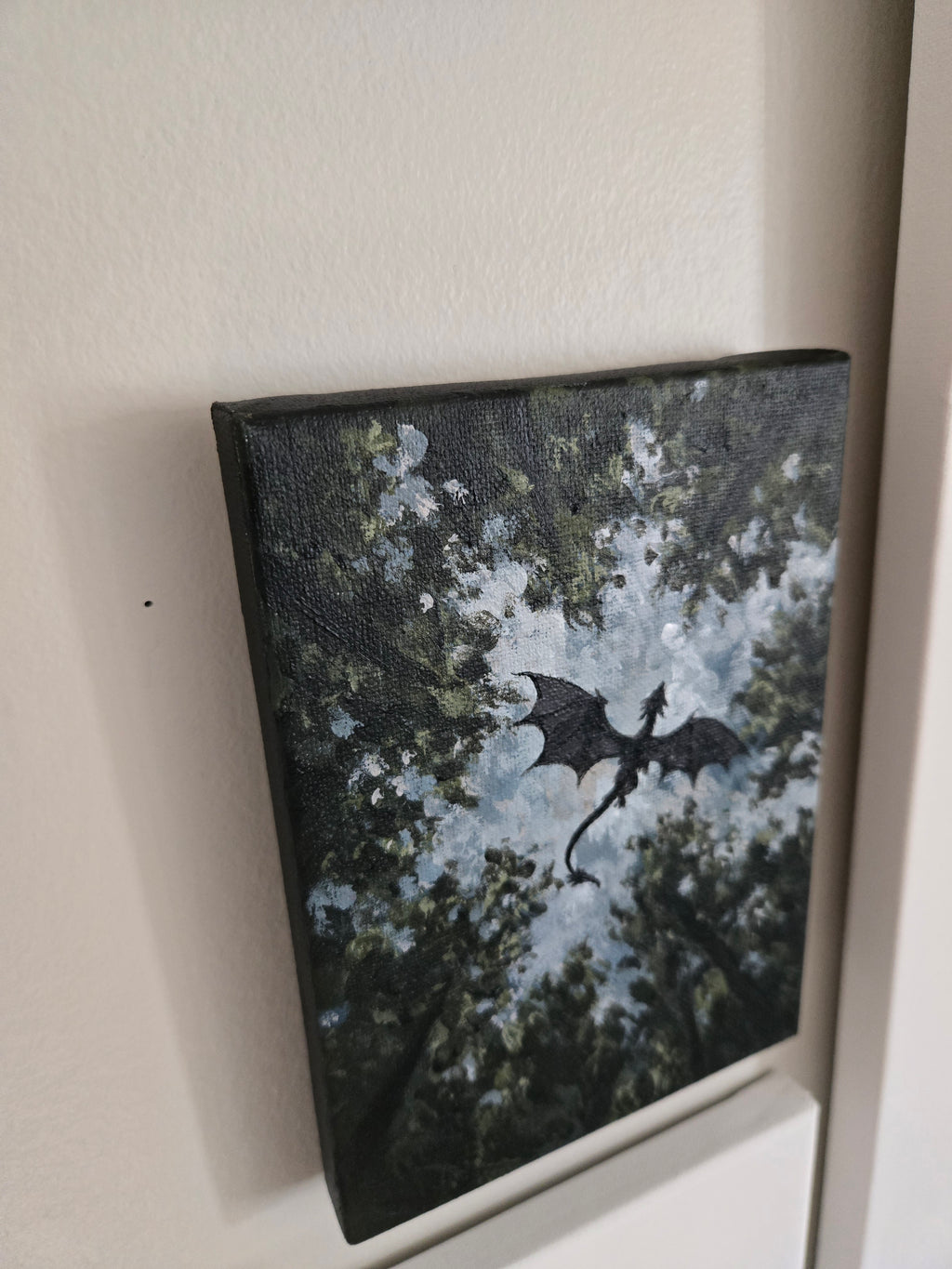 What Flies Above ~ Original Painting