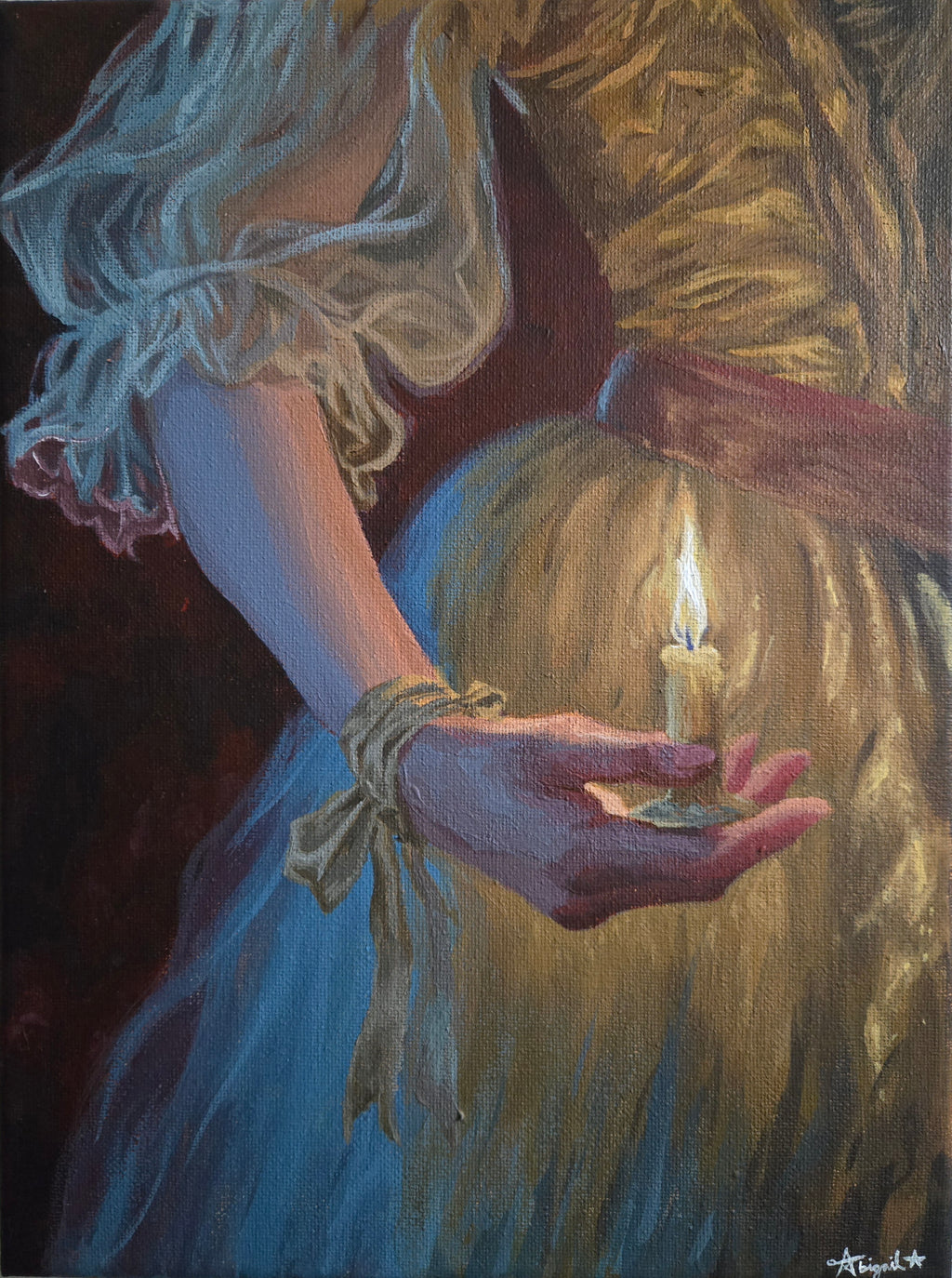 A Light through the Darkness ~ Painting
