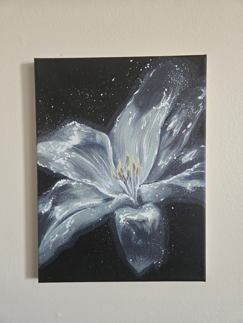 Tears of the Lily ~ Painting