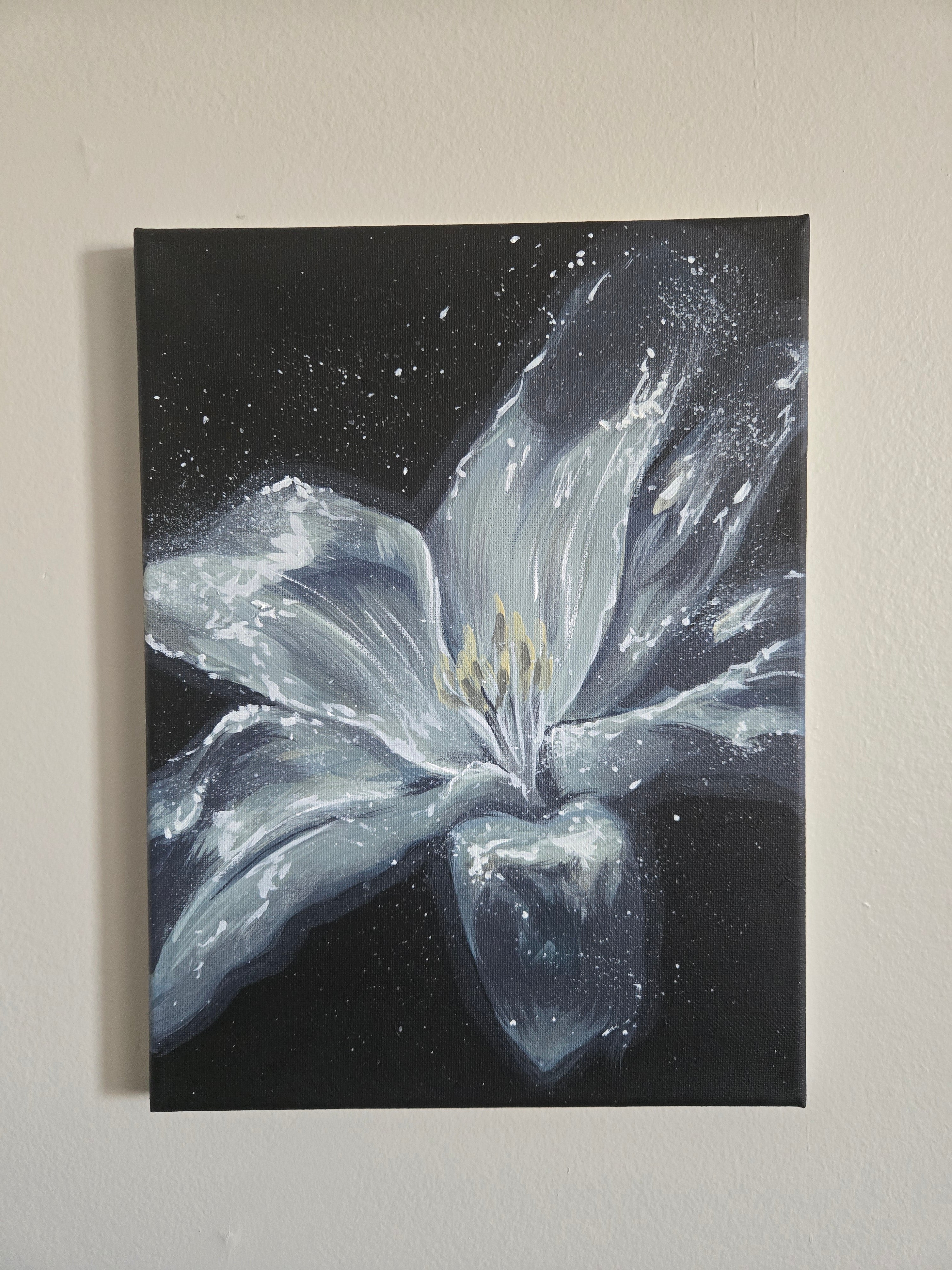 Tears of the Lily ~ Painting