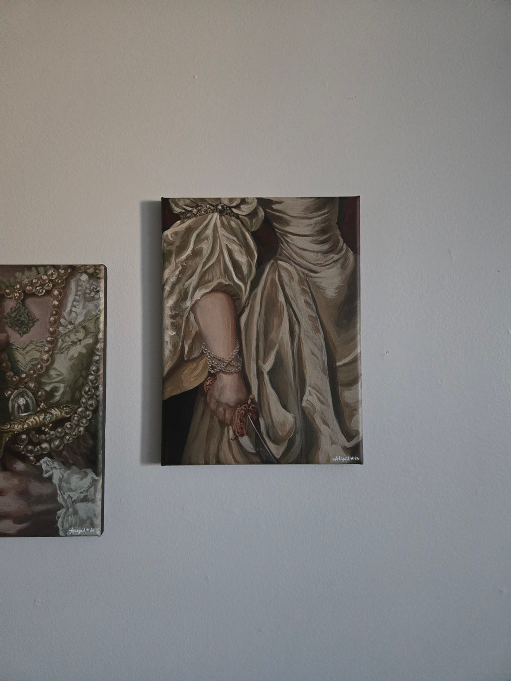 The Lady ~ Painting