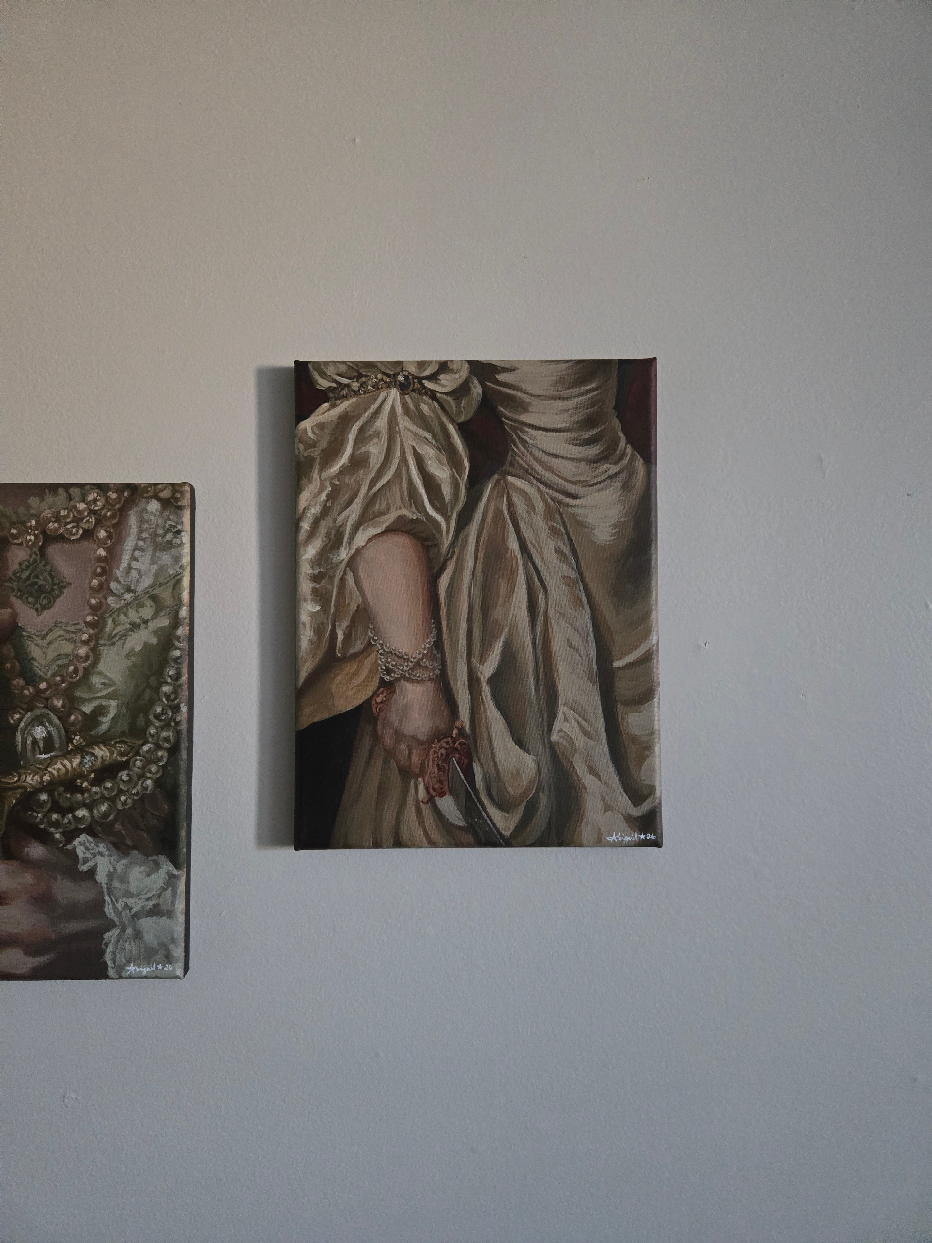 The Lady ~ Painting