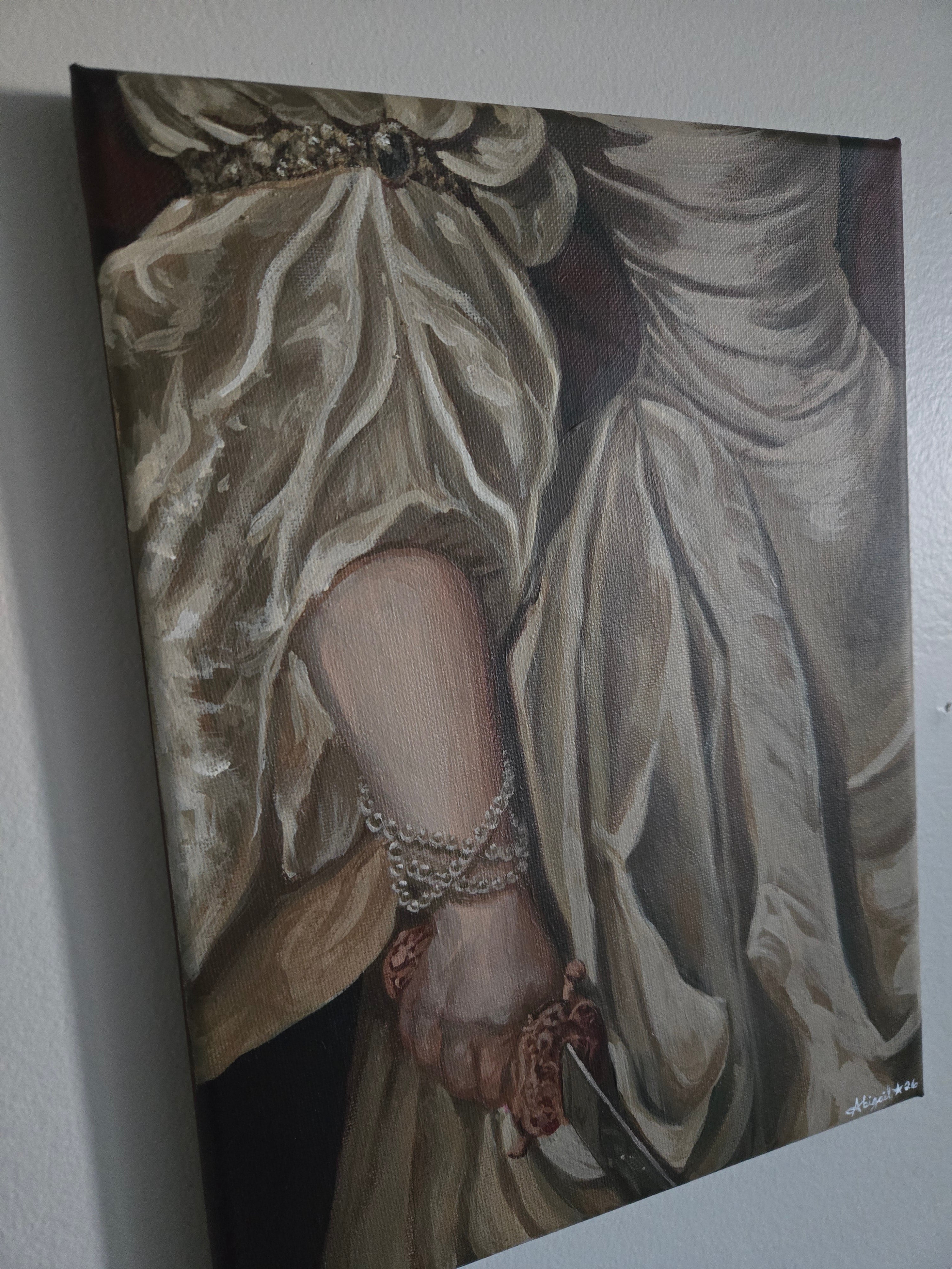 The Lady ~ Painting