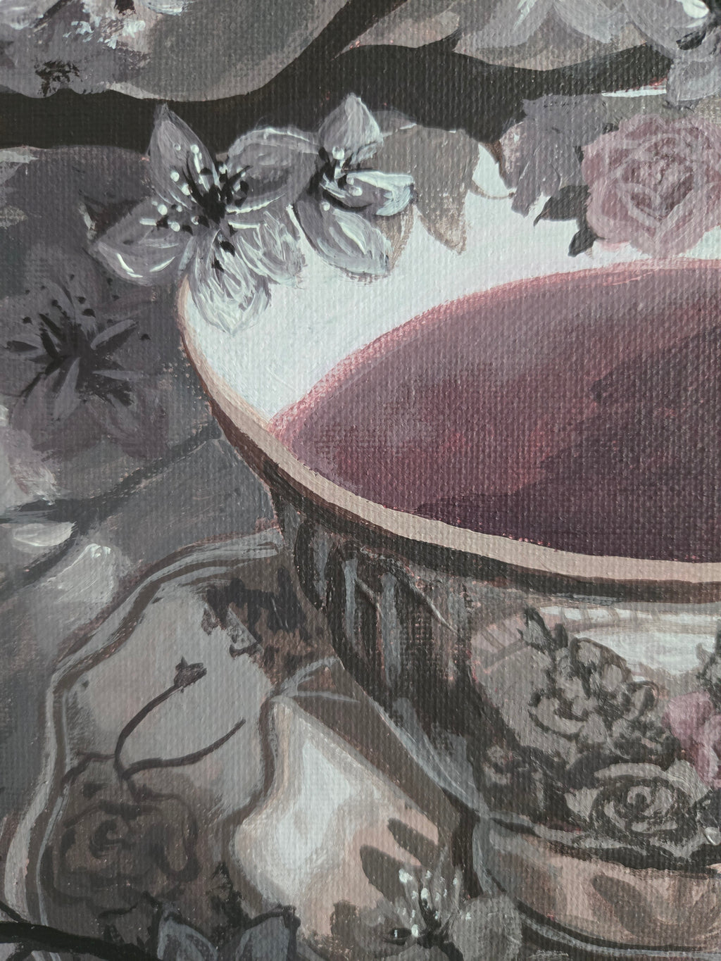 Rose Water & Honey ~ Painting