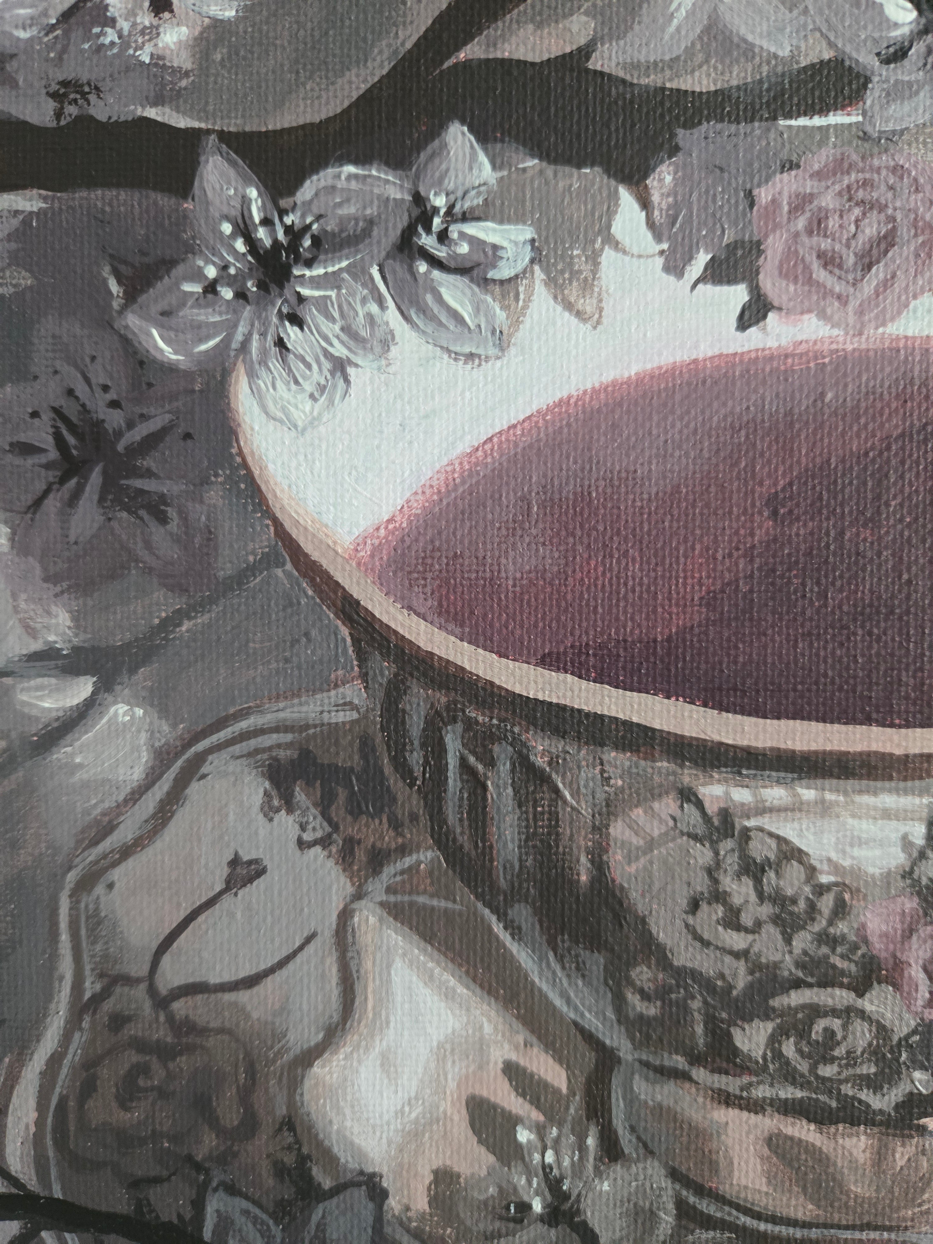 Rose Water & Honey ~ Painting