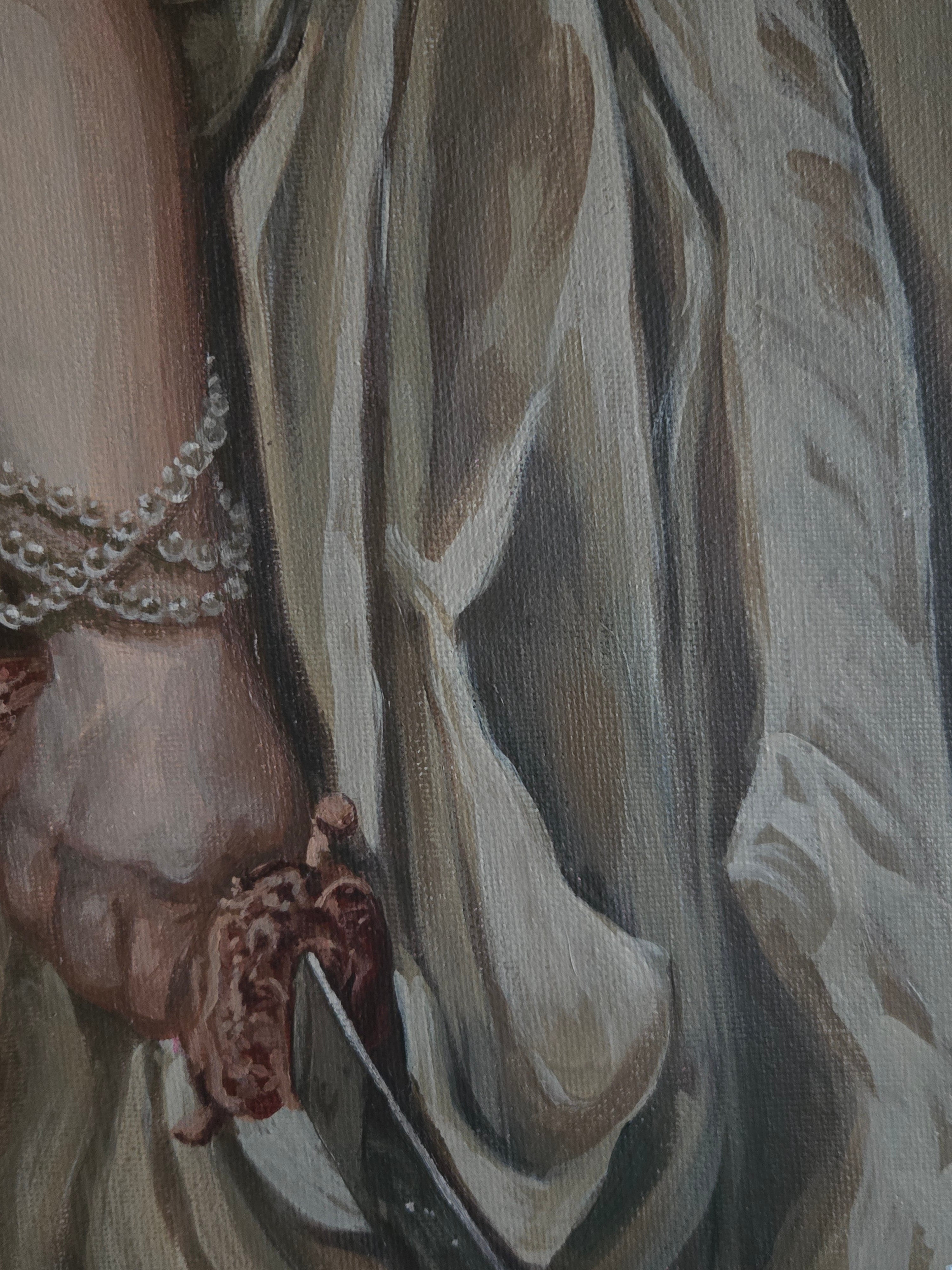 The Lady ~ Painting