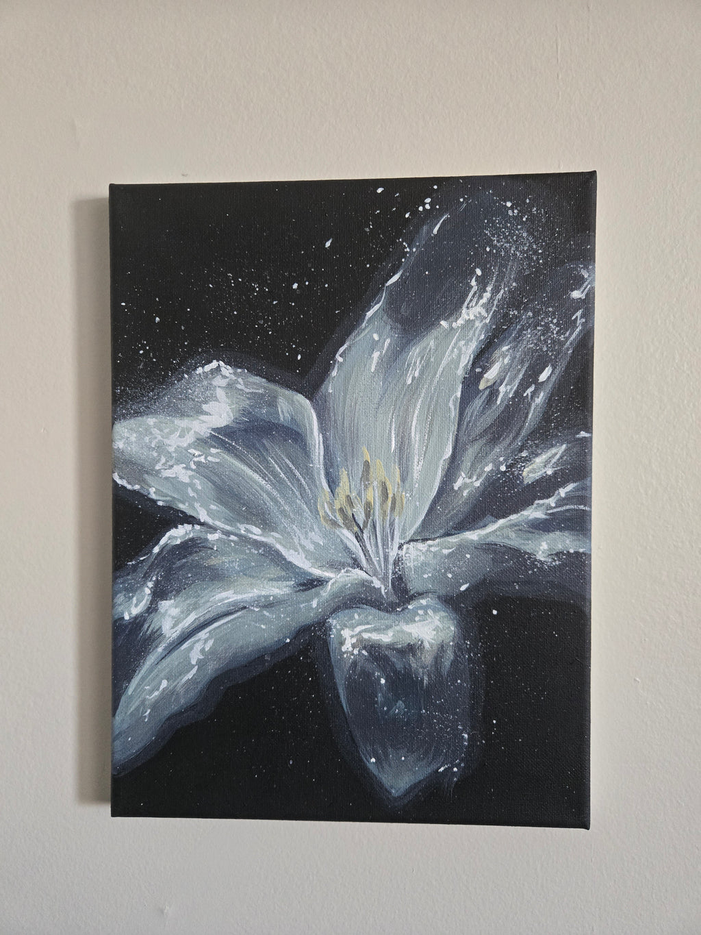 Tears of the Lily ~ Painting