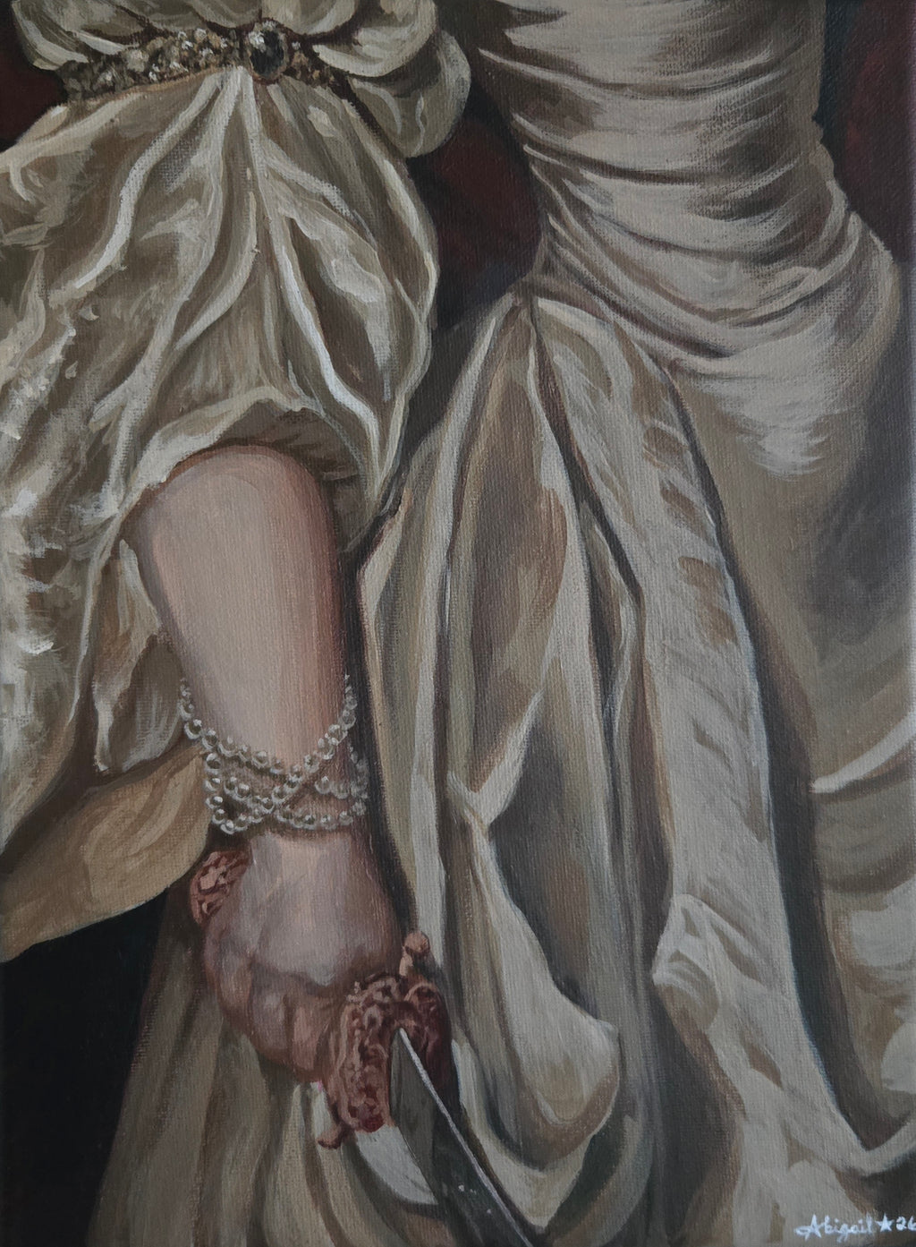 The Lady ~ Painting