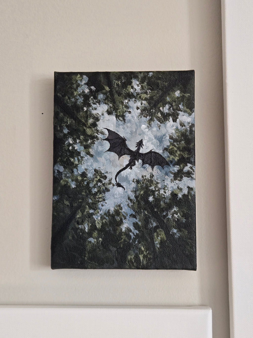 What Flies Above ~ Original Painting