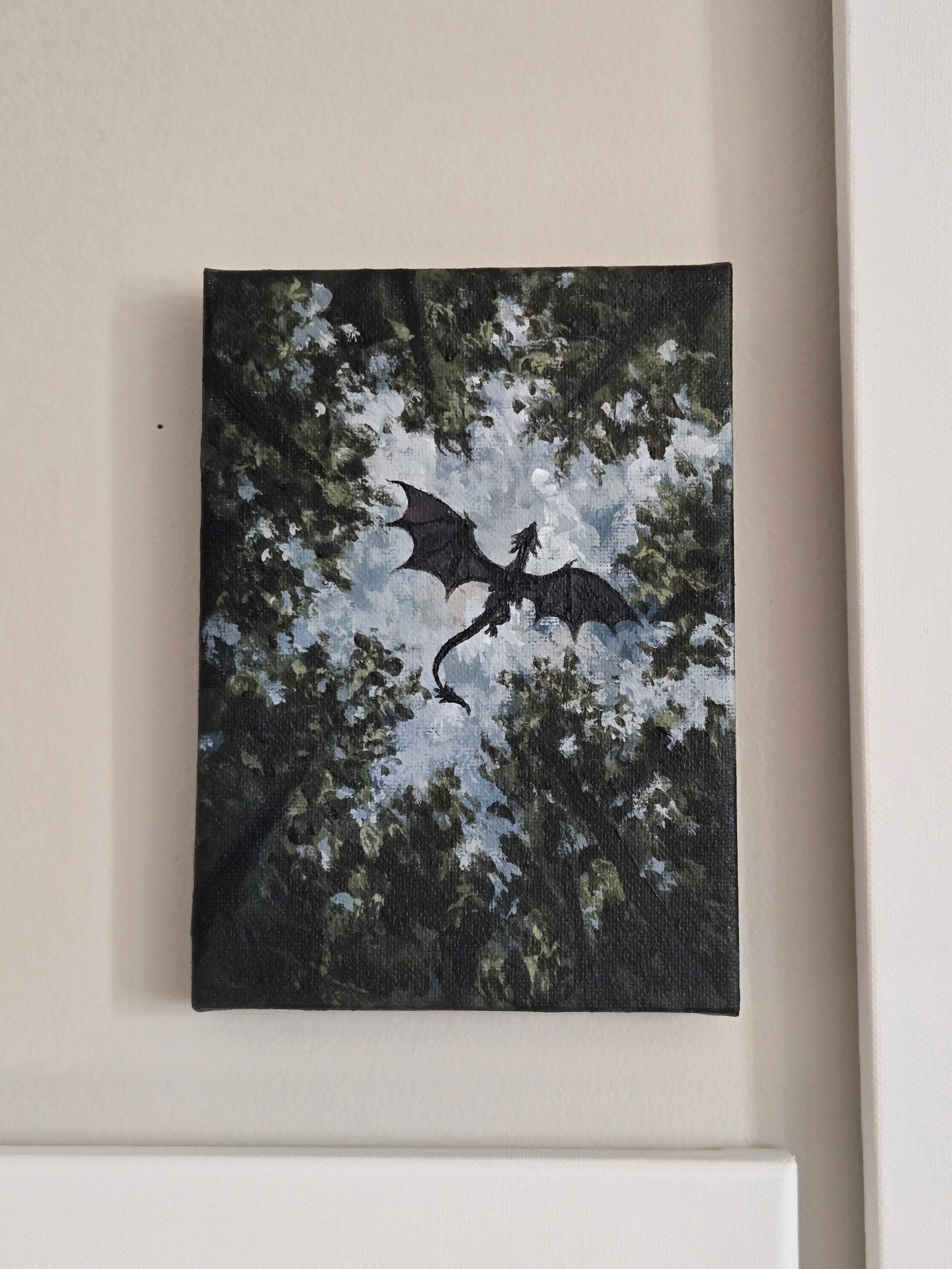 What Flies Above ~ Original Painting