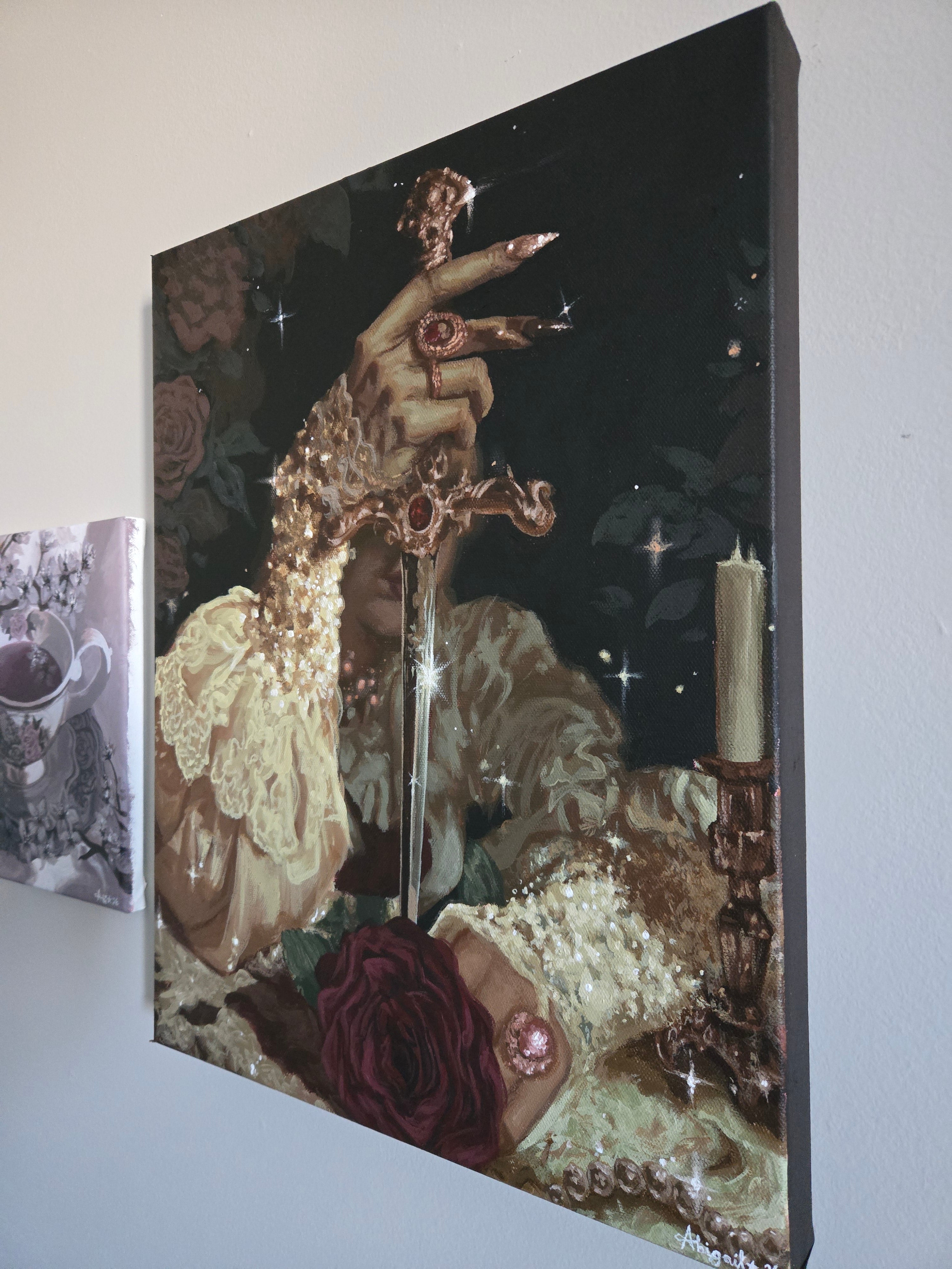 Where the Dagger Lays ~ Painting